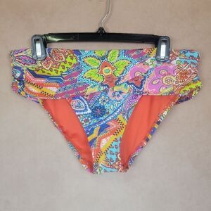 Bleu by Rod Beattie Multicolor Bikini Bottoms Size 10